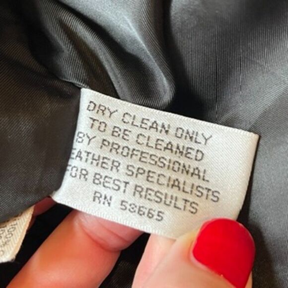 Luis Alvear Made for Brass Rail Vintage Black Leather Bomber Jacket Men's Small - Picture 5 of 9